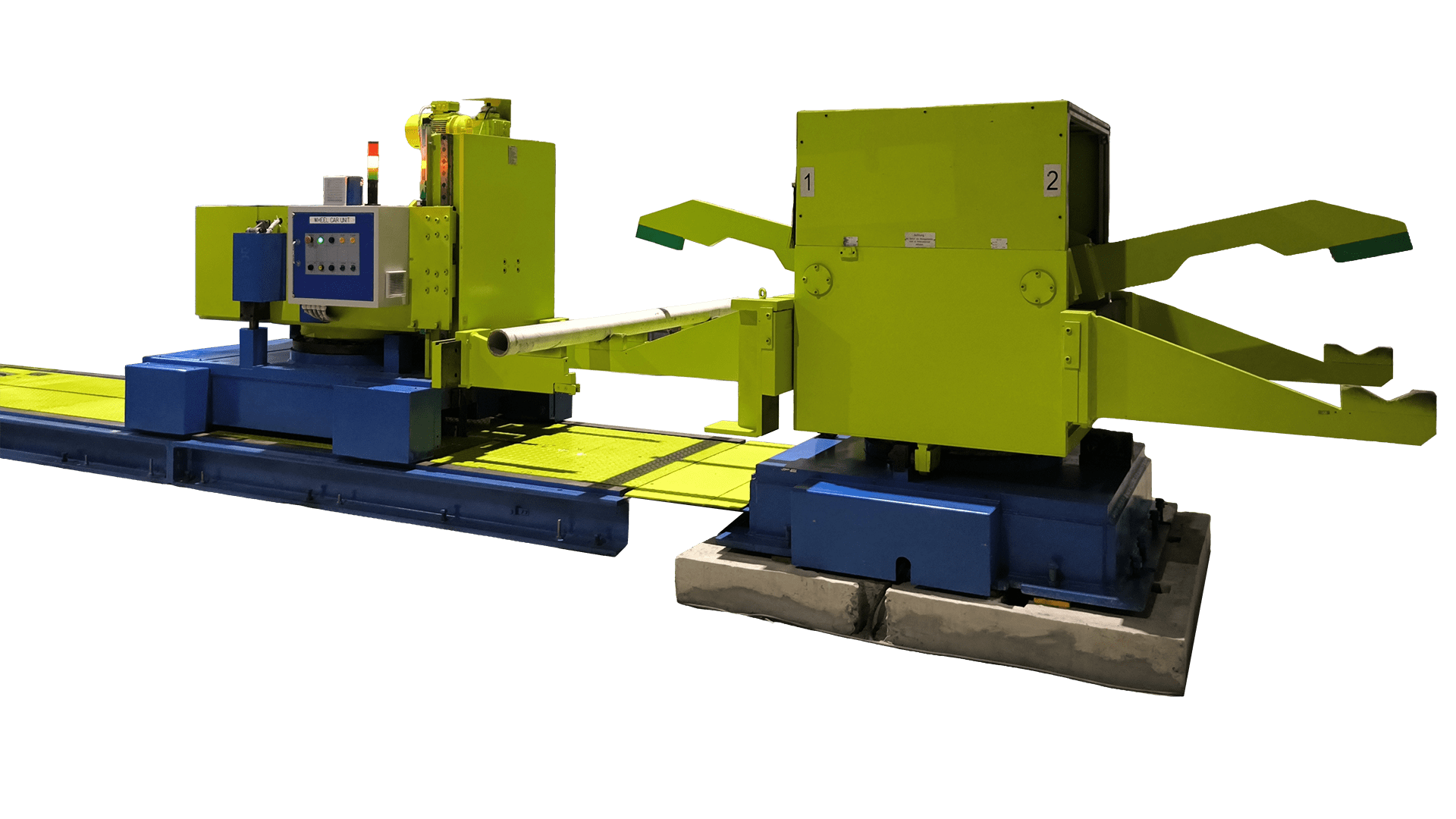 Loader and Wheel Car