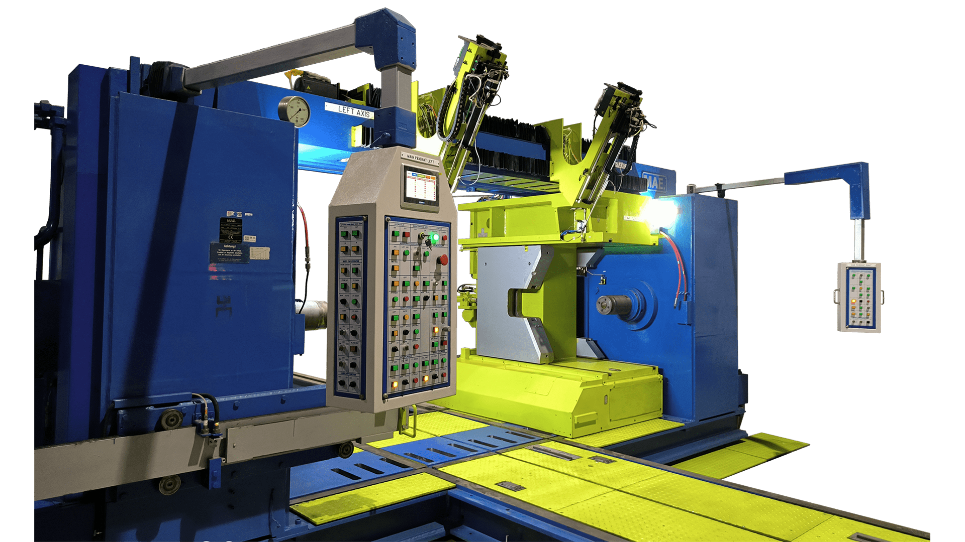 Press Machine Front